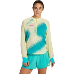 HOKA 1/2 Zip Wind Shell Jacke Damen