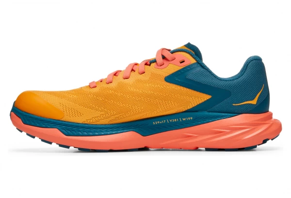 Trailschuhe Für Damen Hoka One One Zinal Orange Blau 7 Trailschuhe Für Damen Hoka One One Zinal Orange Blau – Bild 7