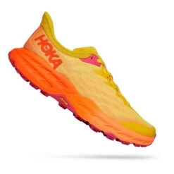 HOKA Speedgoat 5 Damen Trailrunningschuhe Gelb/orange